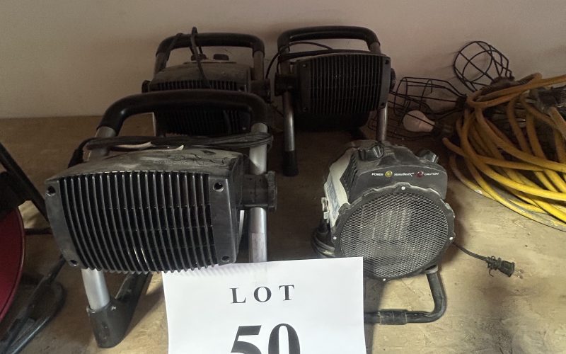 Lot 50 – (4 ) chaufferettes électrique ( a magog )