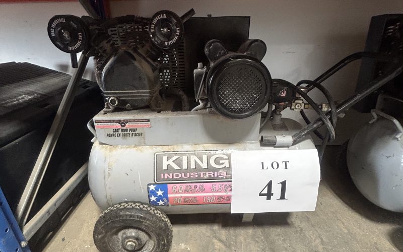 Lot 41- compresseur 5.5 force King ( a magog )
