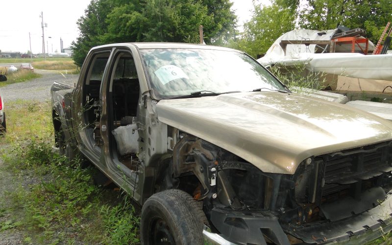 LOT 6 : Dodge Ram 150 2014 (pour pièces)(sans moteur)