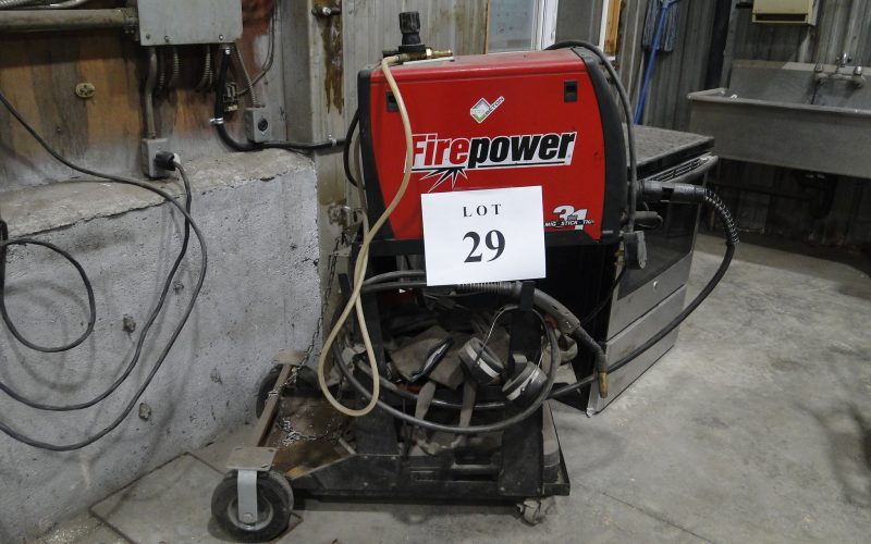 LOT 29 : Soudeuse électrique  Firepower 3/1 mig