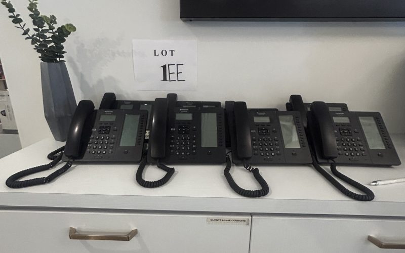 1EE- (10 ) téléphone IP Panasonic KXHDV230