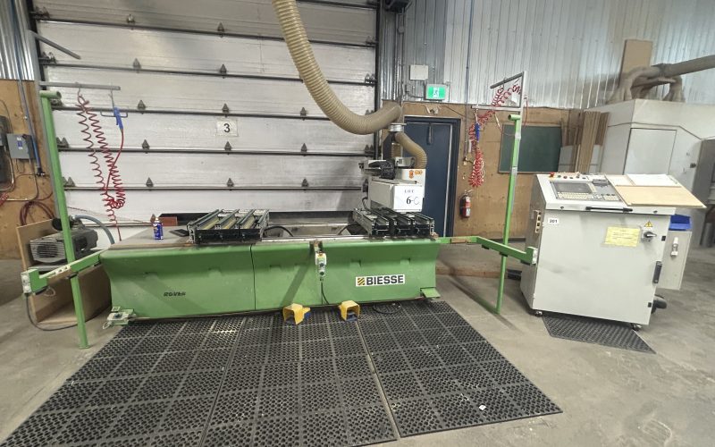 6C- CNC Biesse Rover 15 sans dépoussiéreur