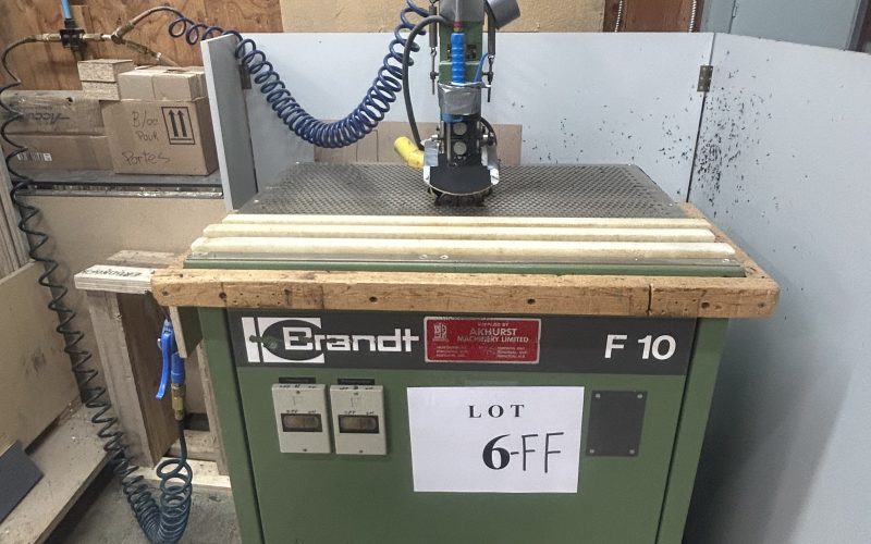6FF- Raboteuse a surplus de edge Grandt F10