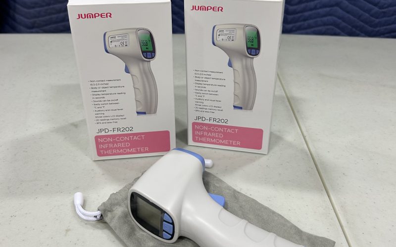 7- Thermomètres infra-rouge sans contact