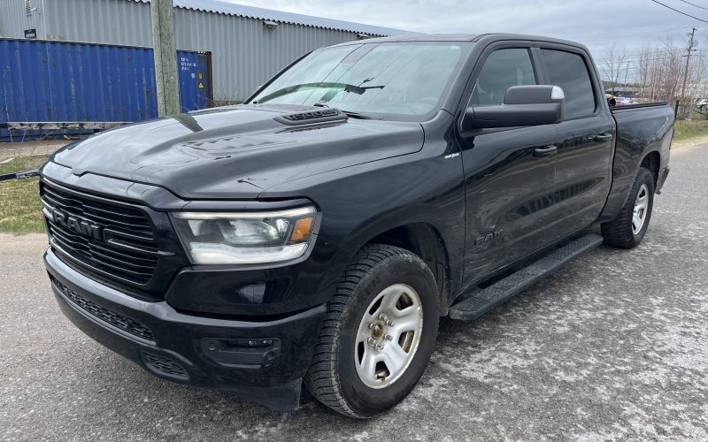 1- Dodge ram 1500 2019 ,sport, 4×4, 105735 km