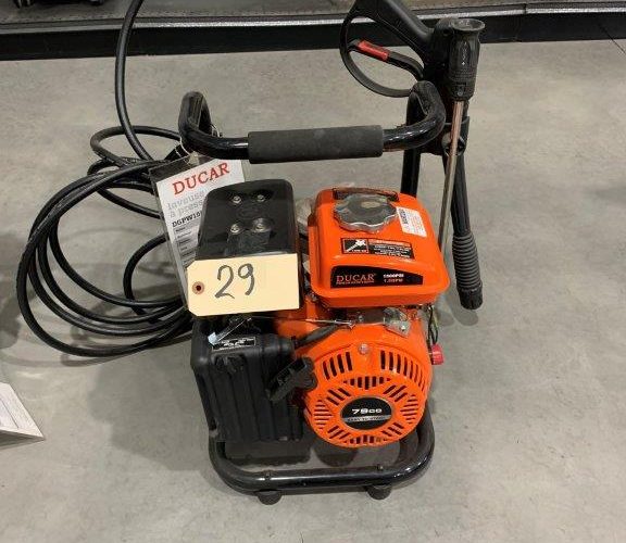 Lot 29- Laveuse a pression Ducar 1500 psi
