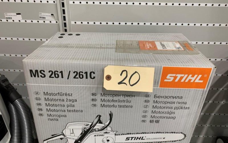Lot 20-  Scie a chaine Stihl MS261 moteur seulement