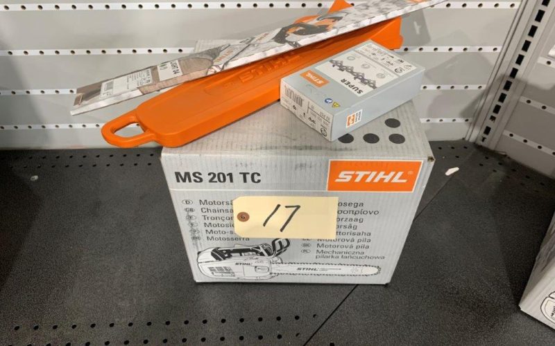 Lot 17- Scie a chaine Stihl MS201TC