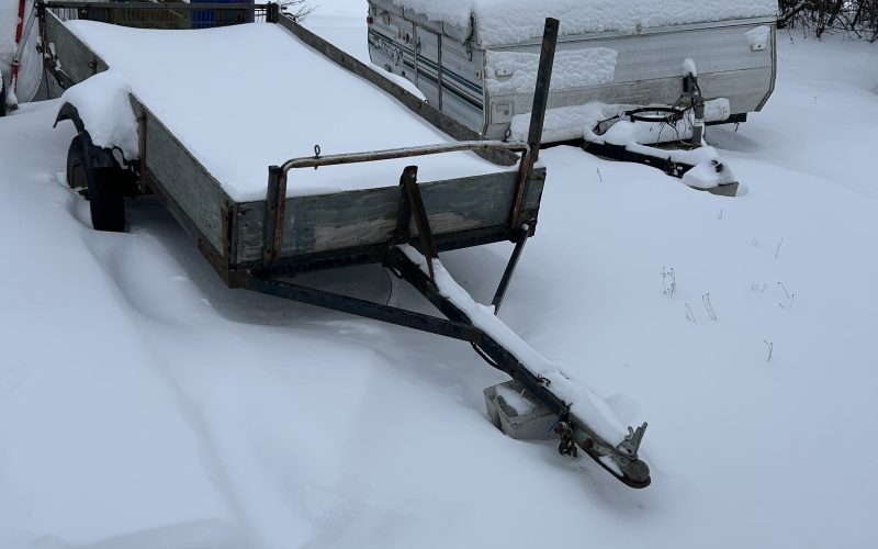 Lot 3- Remorque artisanal 2003 , 4x 8